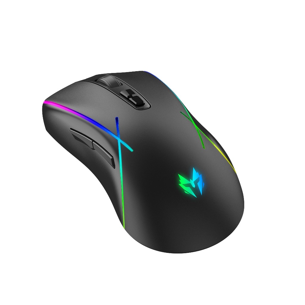 Chuột gaming không dây A30 - 3 chế độ kết nối - Led RGB - Thiết kế công thái học - Dung lượng pin khủng 500mAh | BigBuy360 - bigbuy360.vn