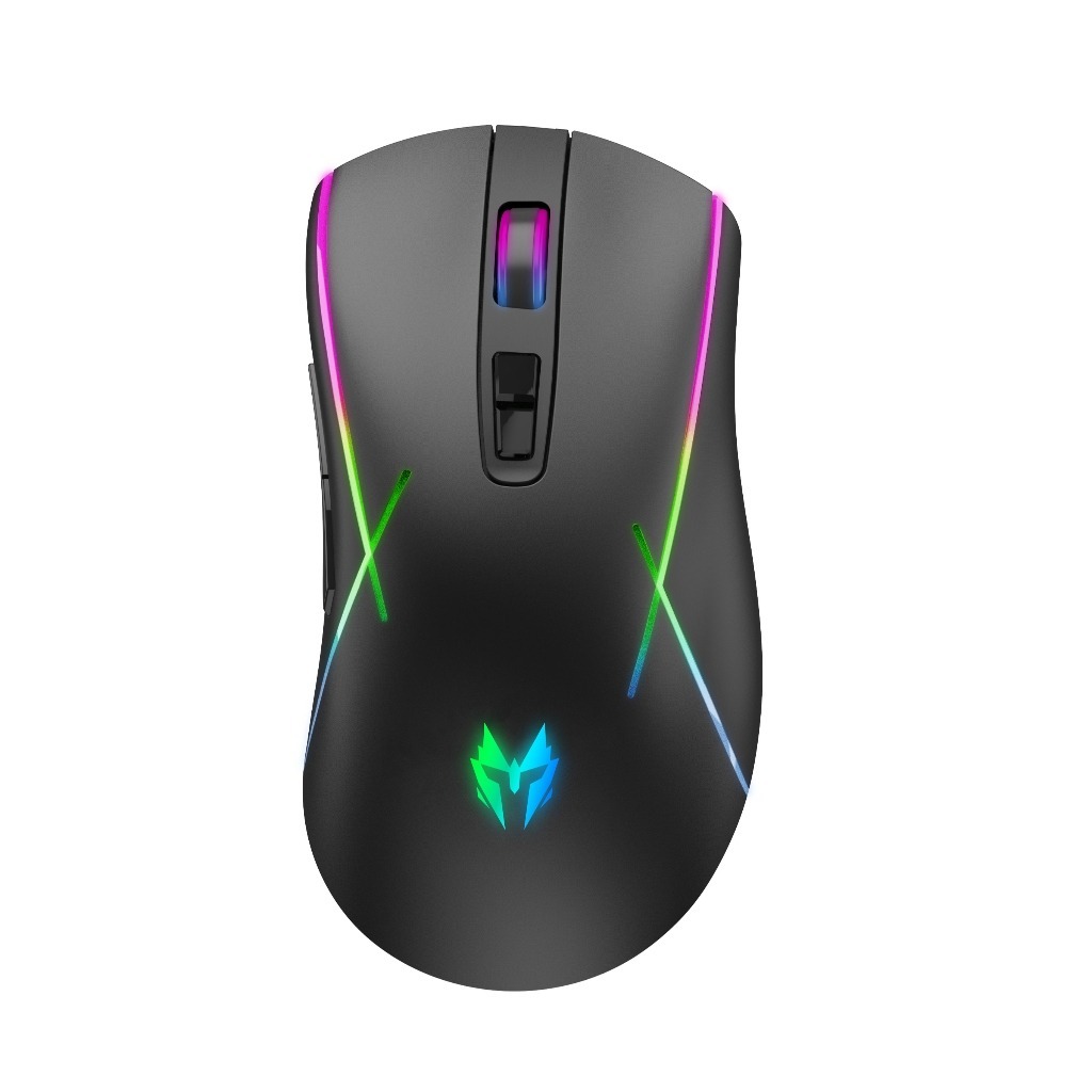 Chuột gaming không dây A30 - 3 chế độ kết nối - Led RGB - Thiết kế công thái học - Dung lượng pin khủng 500mAh | BigBuy360 - bigbuy360.vn