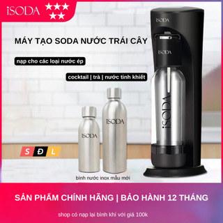 Máy làm soda iSODA bơm trực tiếp nước ép trái cây