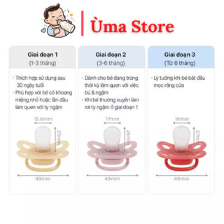 Ti giả Silicon Moyuum thế hệ 3 kèm hộp đựng - umastore