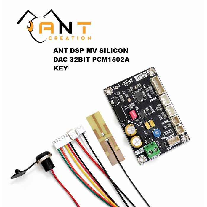 ANT DIY - ANT DSP I2S BT/ Mạch Bluetooth DSP MVsilicon 5.0  +  DAC 32BIT PCM5102A + Hỗ trợ phần mềm 