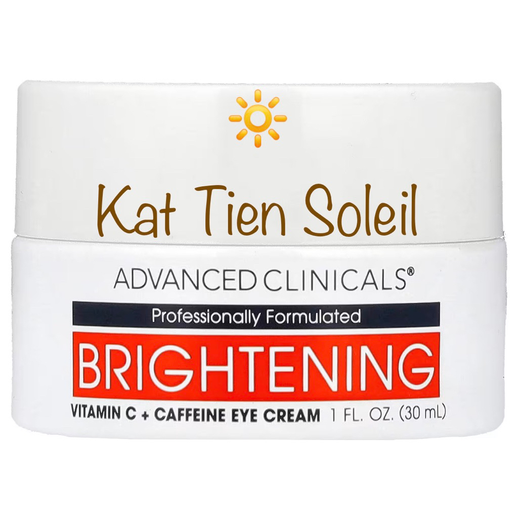 Cream Mắt Brightening Vitamin C + Caffeine Eye 30ml