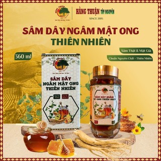 Sâm Dây Ngâm Mật Ong Hằng Thuận Tây Nguyên 260ml - 360ml
