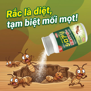 Bột diệt mối hiệu quả, an toàn cho người và thú cưng – Ngăn mối phá hại nhà cửa và vườn cây