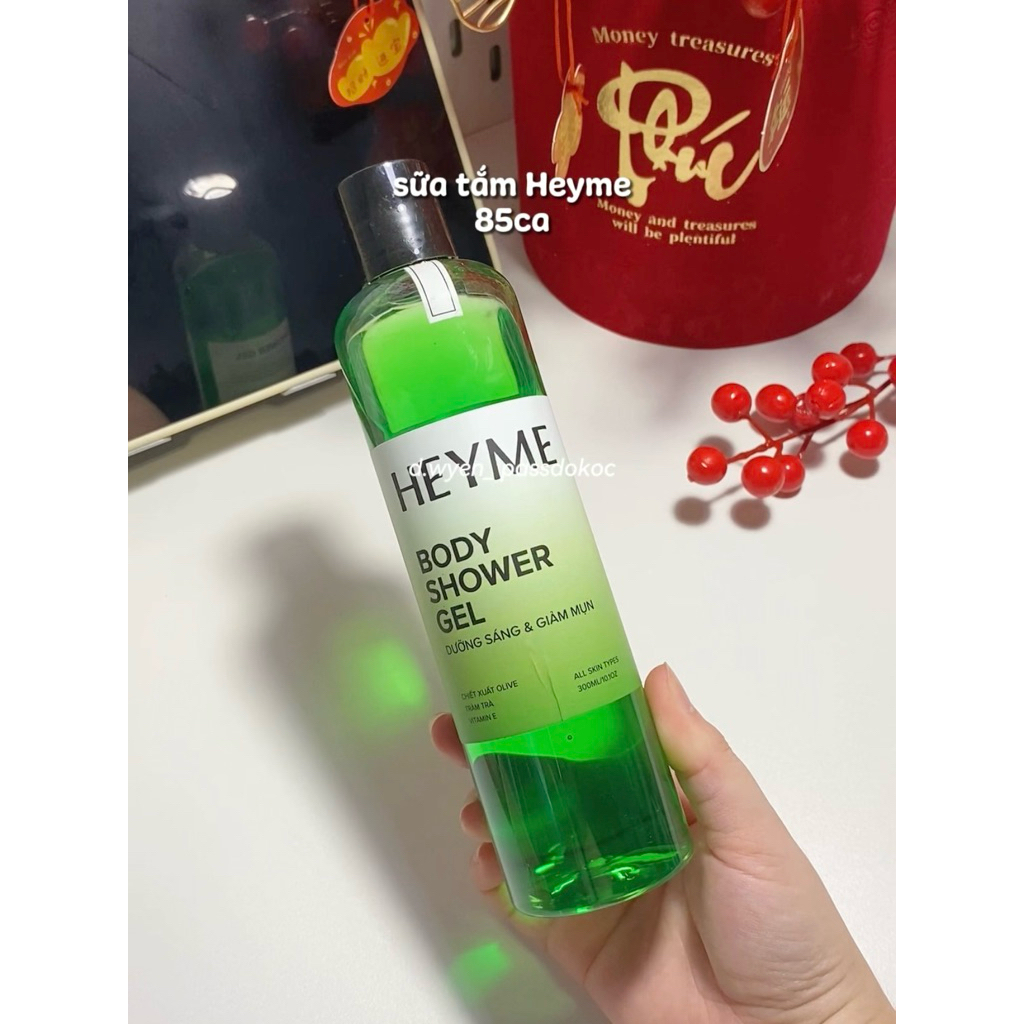 [Pass] Sữa tắm mụn lưng Heyme