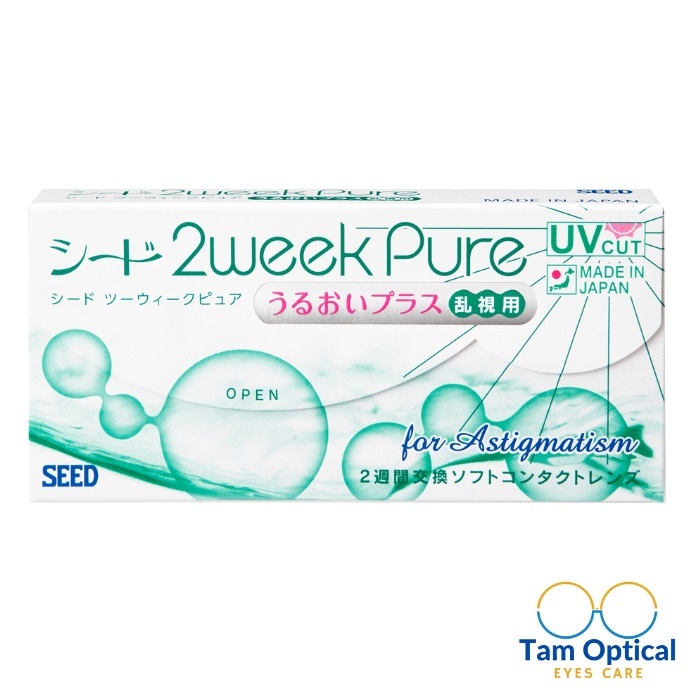 SEED 2Week Pure for Astigmatism 6lenses - kính áp tròng loạn thị không màu