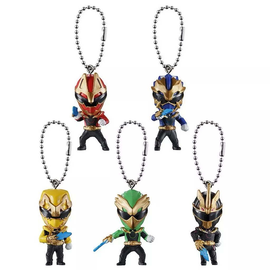 Móc khoá Super Sentai dạng mô hình chibi No.1 Sentai Gozyuger chính hãng Bandai
