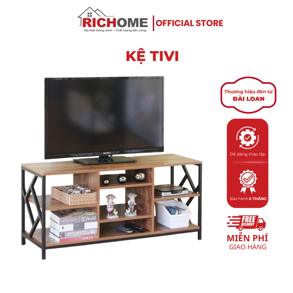 Top 7 Mẫu Kệ Tivi Phòng Ngủ Thông Minh Đẹp Mê Ly Năm 2026