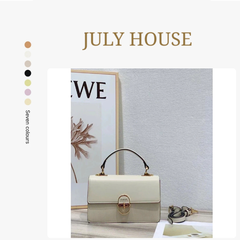 Túi Xách Công Sở Nữ Hãng KUERMEI Kèm Dây Đeo Chéo Dáng Chữ Nhật Size 22cm 3 Ngăn Riêng Biệt