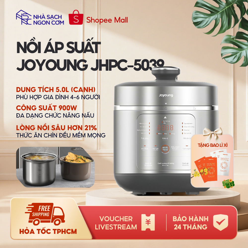 Joyoung Nồi áp suất 2 lòng nồi JHPC-5039 900W 5L