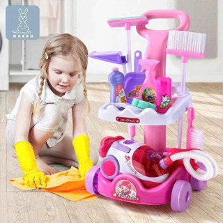 Đồ Chơi Dọn Dẹp Nhà Cửa Có Máy Hút Bụi, Chổi Quét Cho Bé yêu