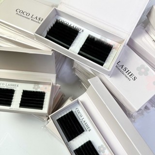 Mi gãy Trung Hoa độ cong LJ,LB,LC,LD,LU,M chuyên nối mi thiết kế- Coco lash