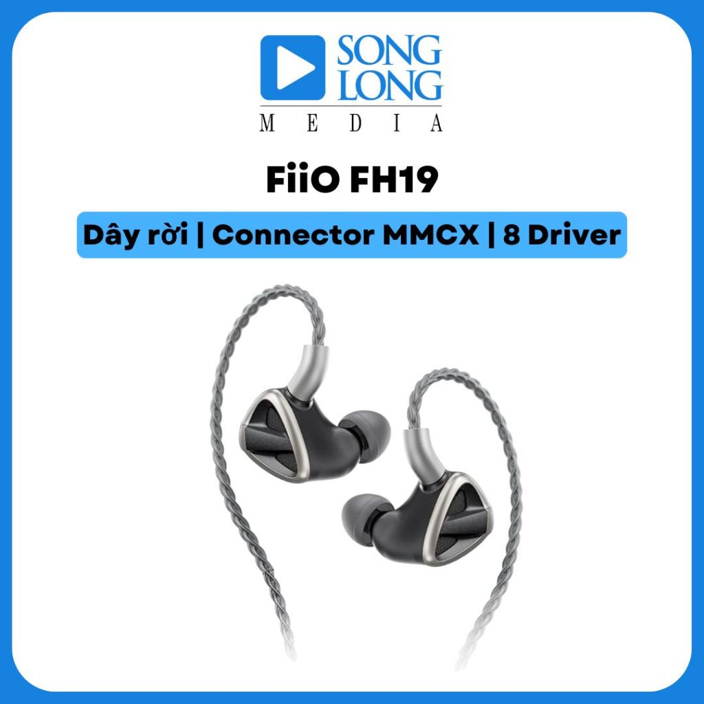 Tai nghe có dây nhét tai FiiO FH19 - Chính hãng phân phối