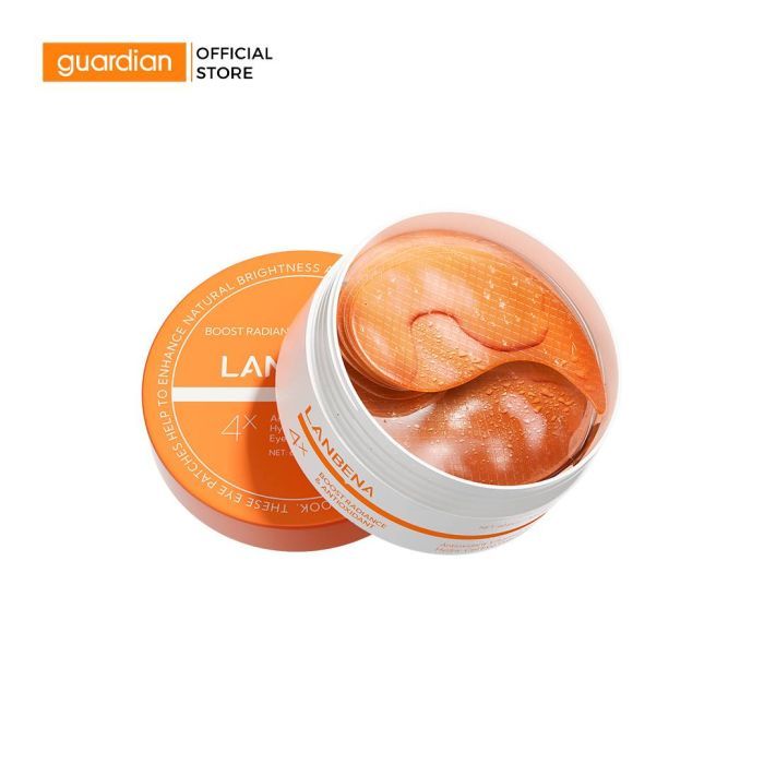 Mặt Nạ Cho Vùng Da Mắt Vitamin C Lanbena Antioxidant Vitamin C Hydra-Gel Eye Patches 60g