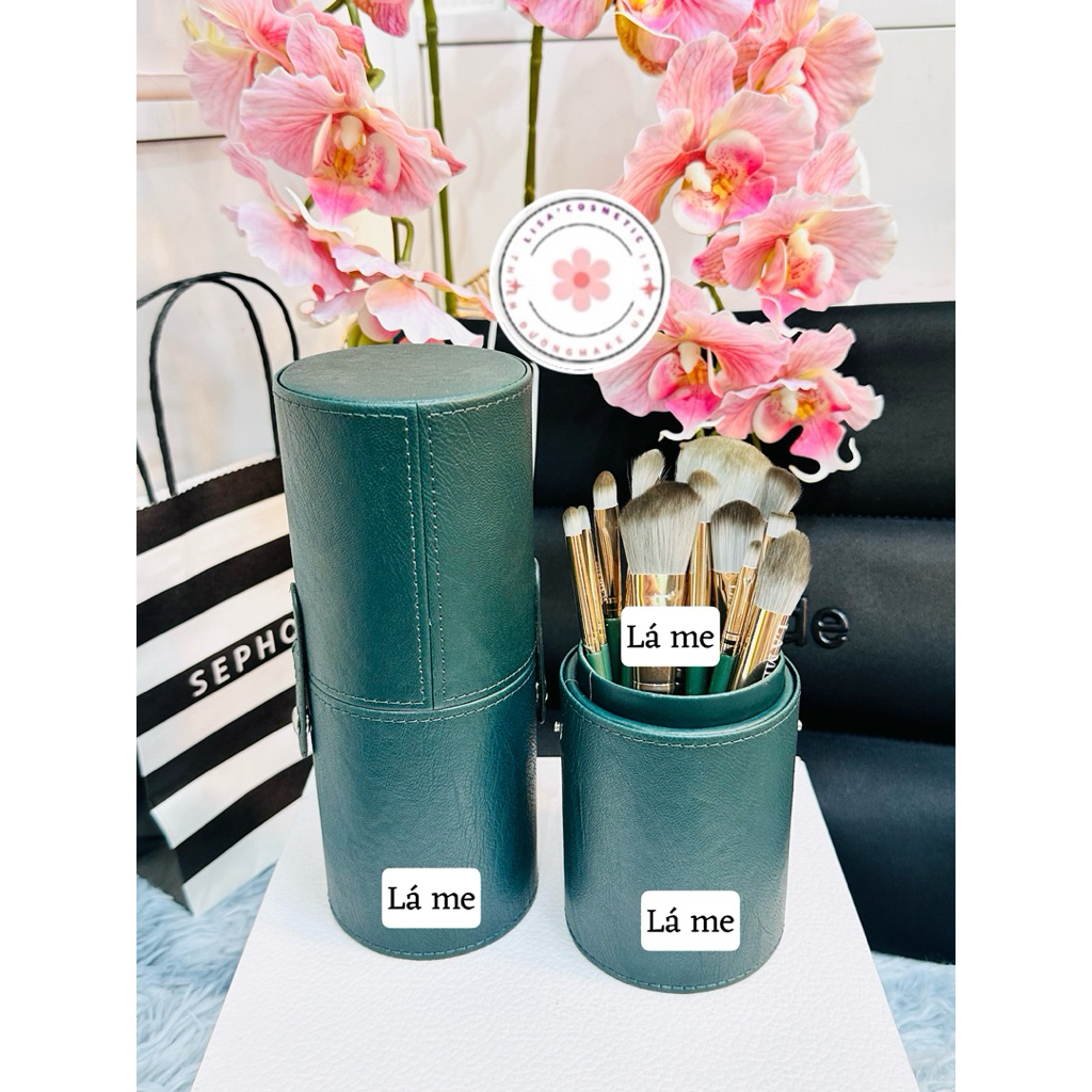 🌿 BỘ CỌ TRANG ĐIỂM LÁ MER – FULL 14 CỌ 🌿