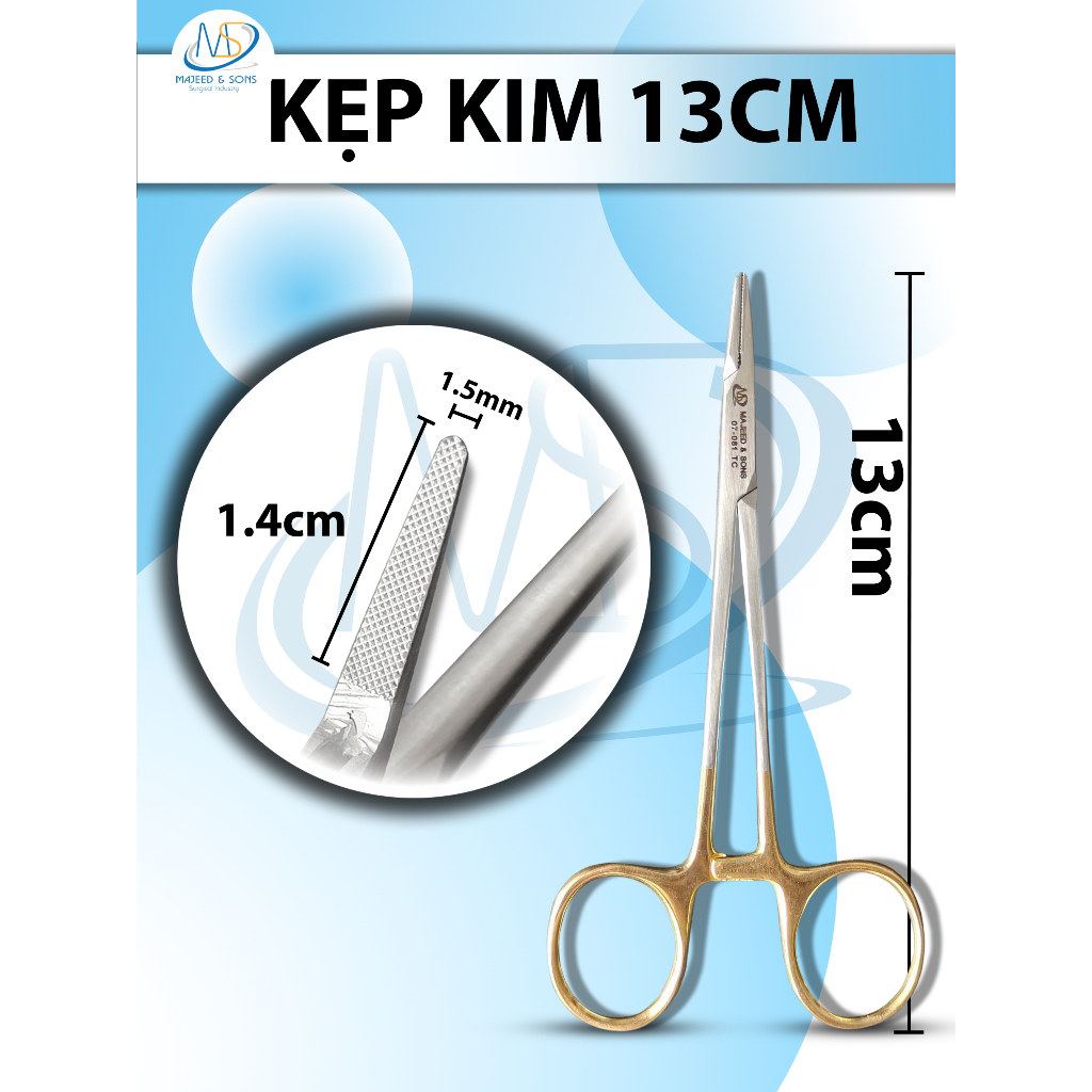 Kẹp kim 13cm t