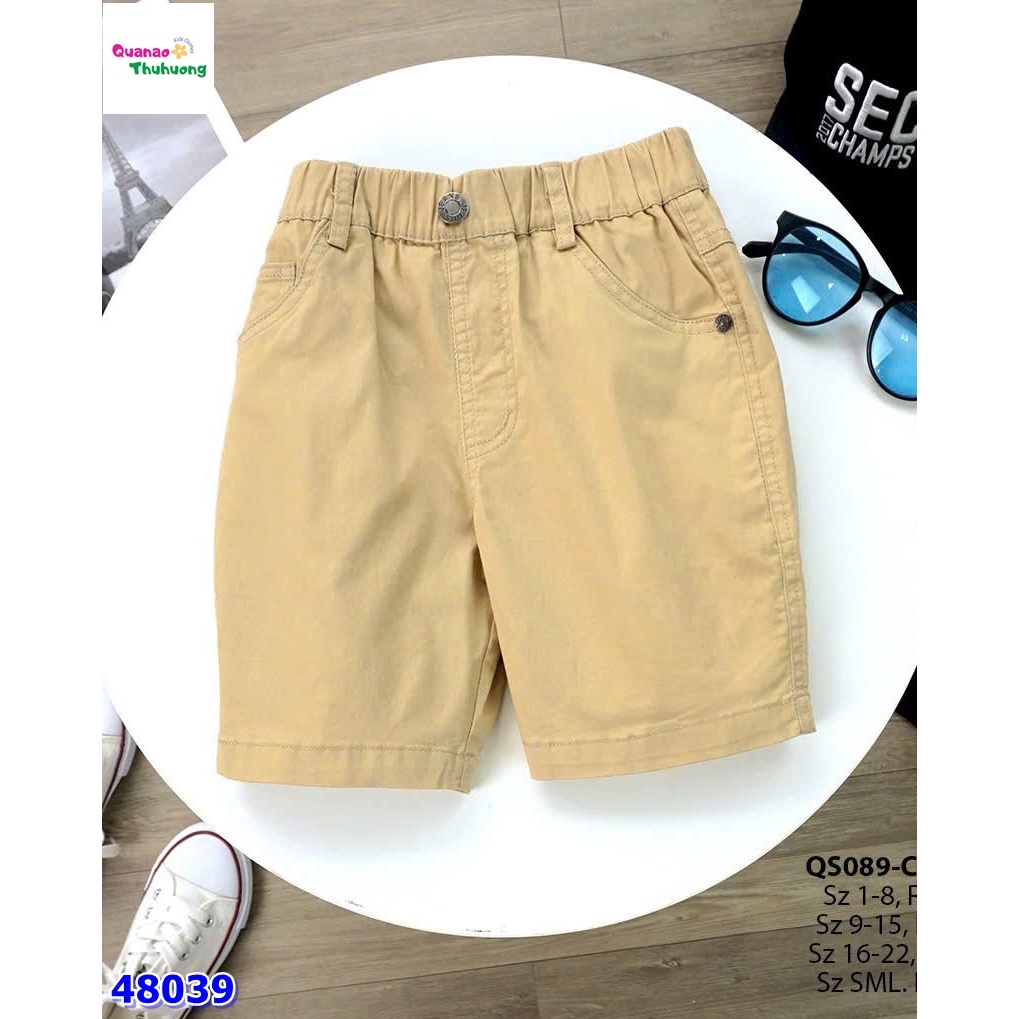 Quần short kaki B2Kid nâu