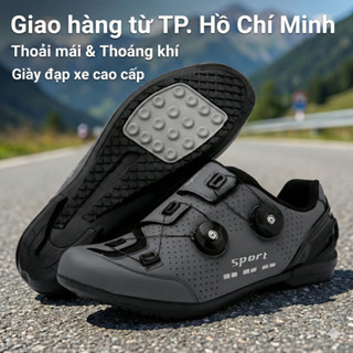 🚀[HỎA TỐC TP.HCM] Giày Đạp Xe - Chuyên Nghiệp, Siêu Nhẹ, Thoáng Khí, Sẵn Hàng  Road / MTB