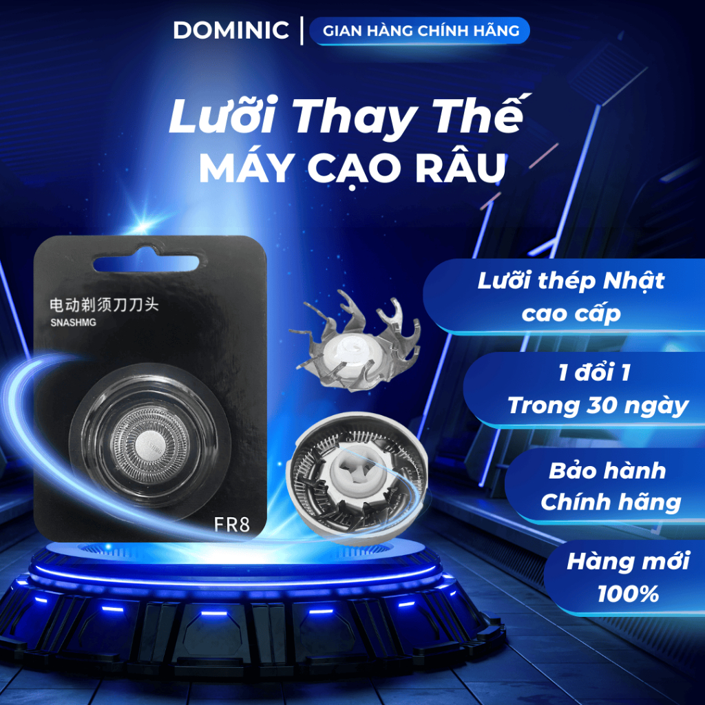Lưỡi thay thế máy cạo râu chân FR8 đa năng cao cấp ( phù hợp với hơn 1000 mẫu máy cạo râu) của các h