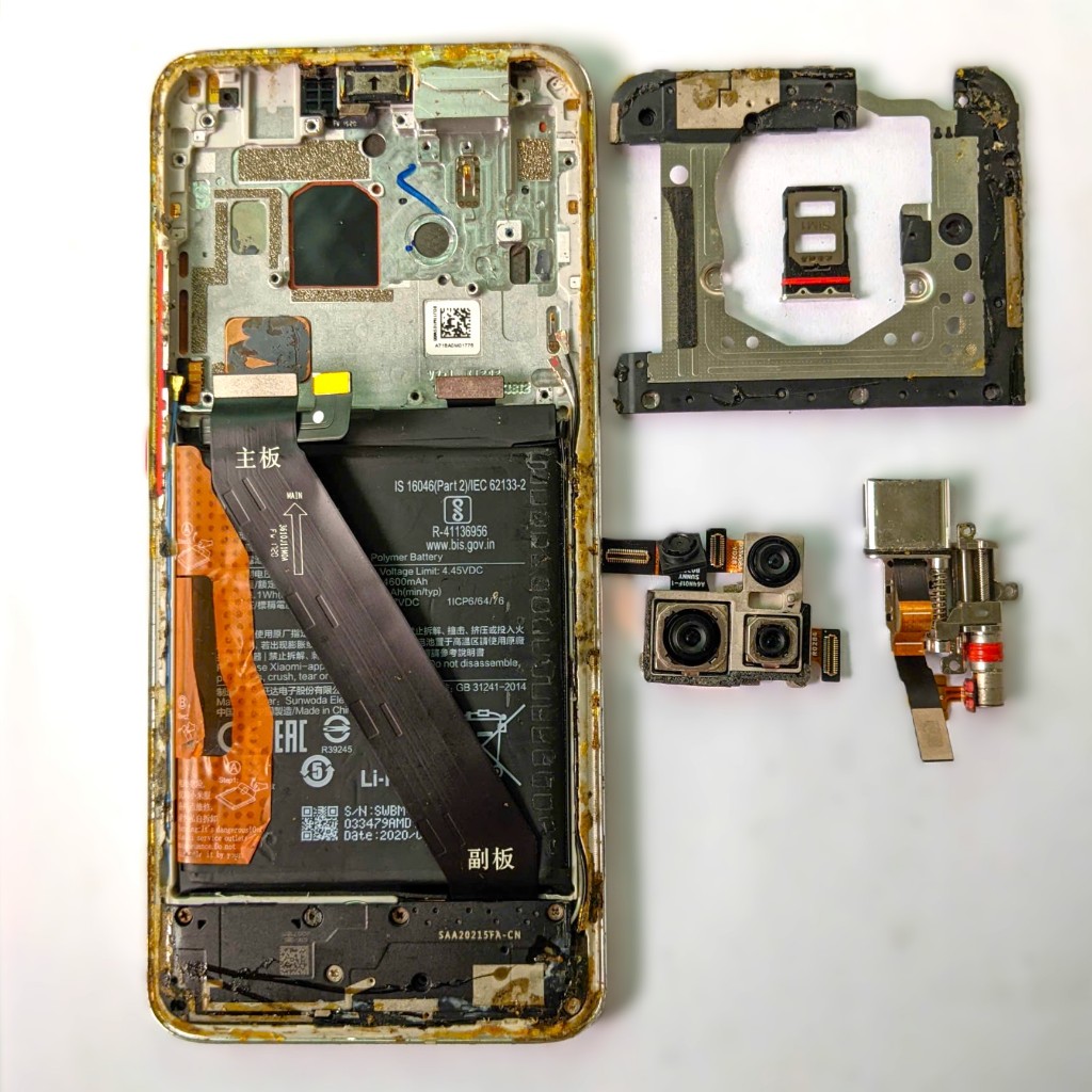 Linh kiện thay thế cho Redmi K30 Pro cũ bóc máy - Camera / Khay sim / Nắp main Redmi K30 pro