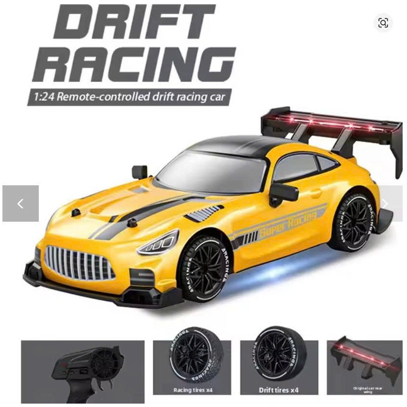 (Xả kho Ảnh Thật) Xe Điều Khiển Từ Xa Drift, Tỷ lệ 1/24,Tốc Độ Cao 2 Cầu, 3 Đèn Led 3 vị trí rất đẹp