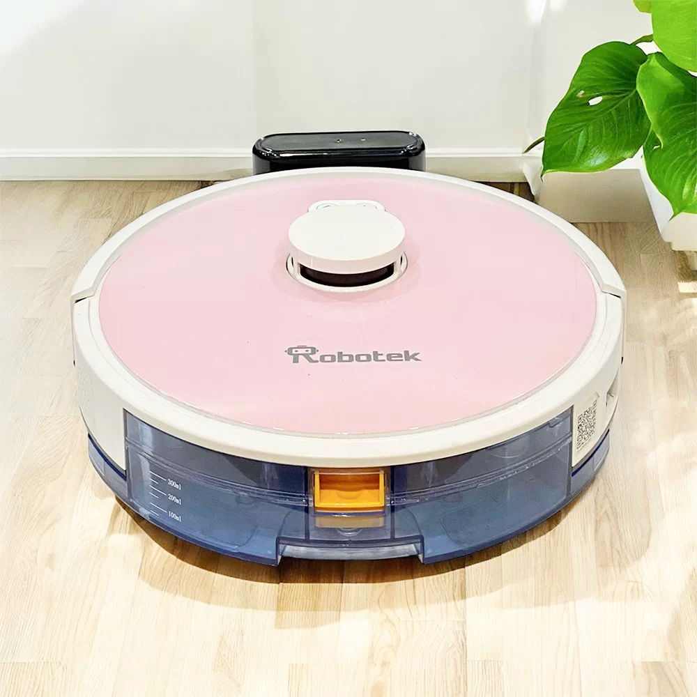 Robot Hút Bụi Lau Nhà Robotek W750 - Định vị Lidar, Thông Báo Bằng Tiếng Việt [Bảo Hành 12 Tháng]