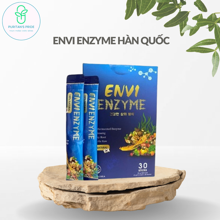 ENVI ENZYME Hàn Quốc Bổ Sung Men Vi Sinh Tự Nhiên Detox Cơ Thể Đào Thải Độc Tố Tăng Sức Đề Kháng.