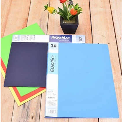 Bìa lá A4 Thiên Long Flexoffice FO - DB01- Lưu trữ được 200 tờ A4