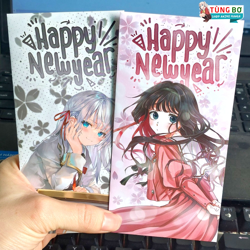 Set Bao Lì Xì Nhân Vật Anime (Kaoruko, Arya, Miku, Mahiru, Gojo...)