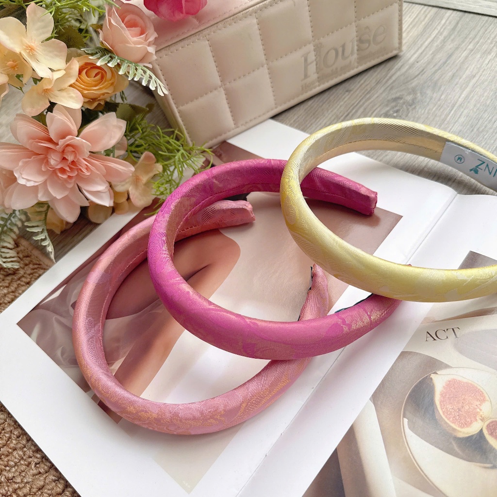 Bờm Lụa MINZ STORE Mã 103, Thiết Kế Sang Trọng Phong Cách Dạo Phố Trẻ Trung