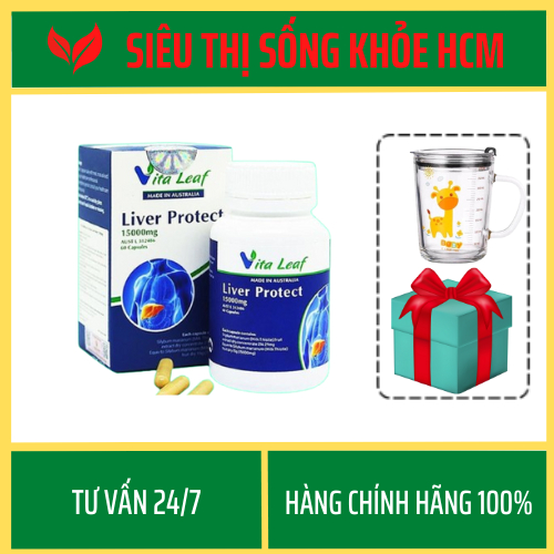 VIÊN UỐNG LIVER PROTECT - Hỗ Trợ Chức Năng Gan, Mát Gan - Hộp 60 Viên