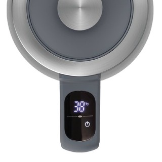 Ấm Siêu Tốc LocknLock EJK276GRY- 1.7L, 2200W, 5 Mức Chỉnh Nhiệt, Giữ Ấm 12h, Đèn LED Báo Sáng