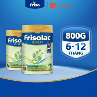Combo 2 Lon Sữa Bột Frisolac Gold 2 800G/850G (cho bé từ 6-12 tháng tuổi)