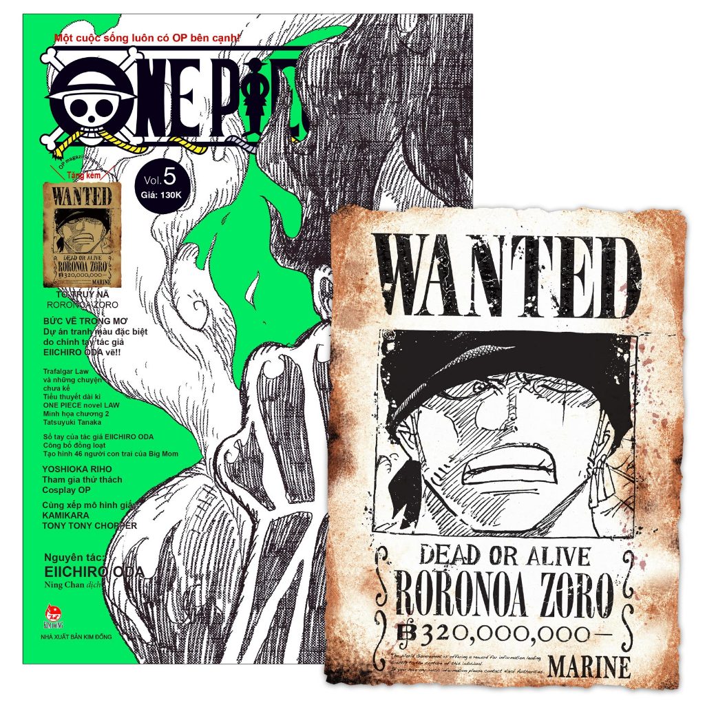 Sách - One Piece Magazine - Tập 4-5