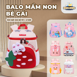 Balo Cho Bé Mầm Non 2-6 Tuổi, Balo BABOKIDS Đi Học Đi Lớp Cho Bé Mẫu Giáo Siêu Nhẹ