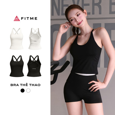 Áo bra tập gym yoga nữ Fitme SOFT ôm body chất vải cao cấp thấm hút mồ hôi tốt BRSO02