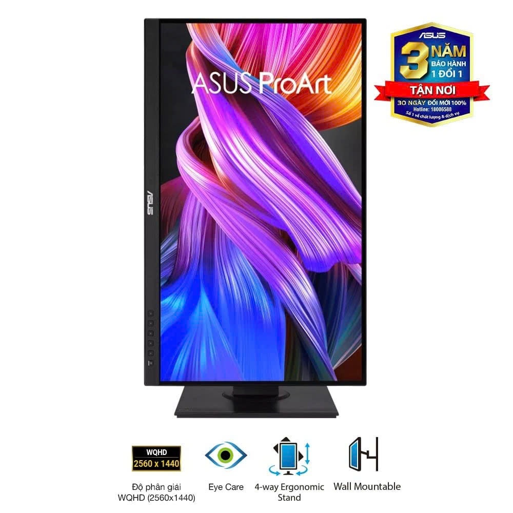 Màn hình ASUS ProArt PA278QEV 27" IPS 2K 75Hz chuyên đồ họa | BigBuy360 - bigbuy360.vn
