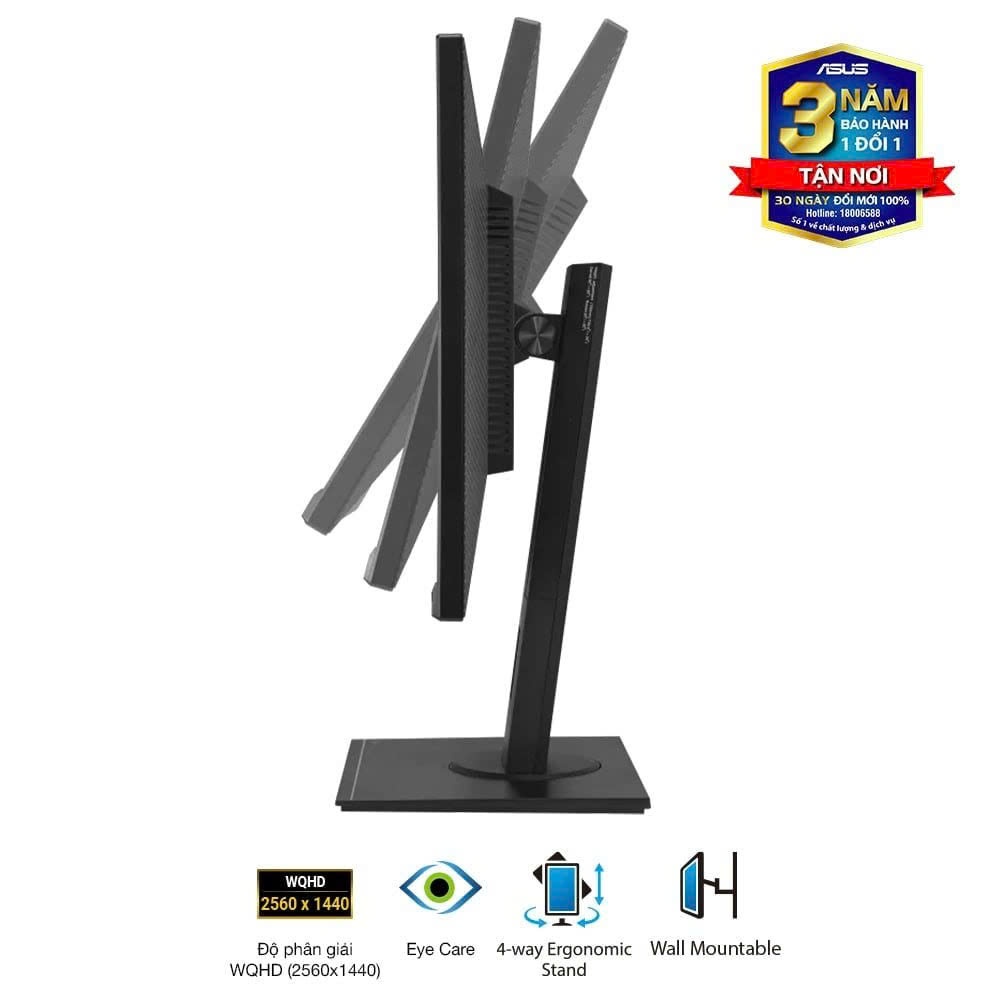 Màn hình ASUS ProArt PA278QEV 27" IPS 2K 75Hz chuyên đồ họa | BigBuy360 - bigbuy360.vn