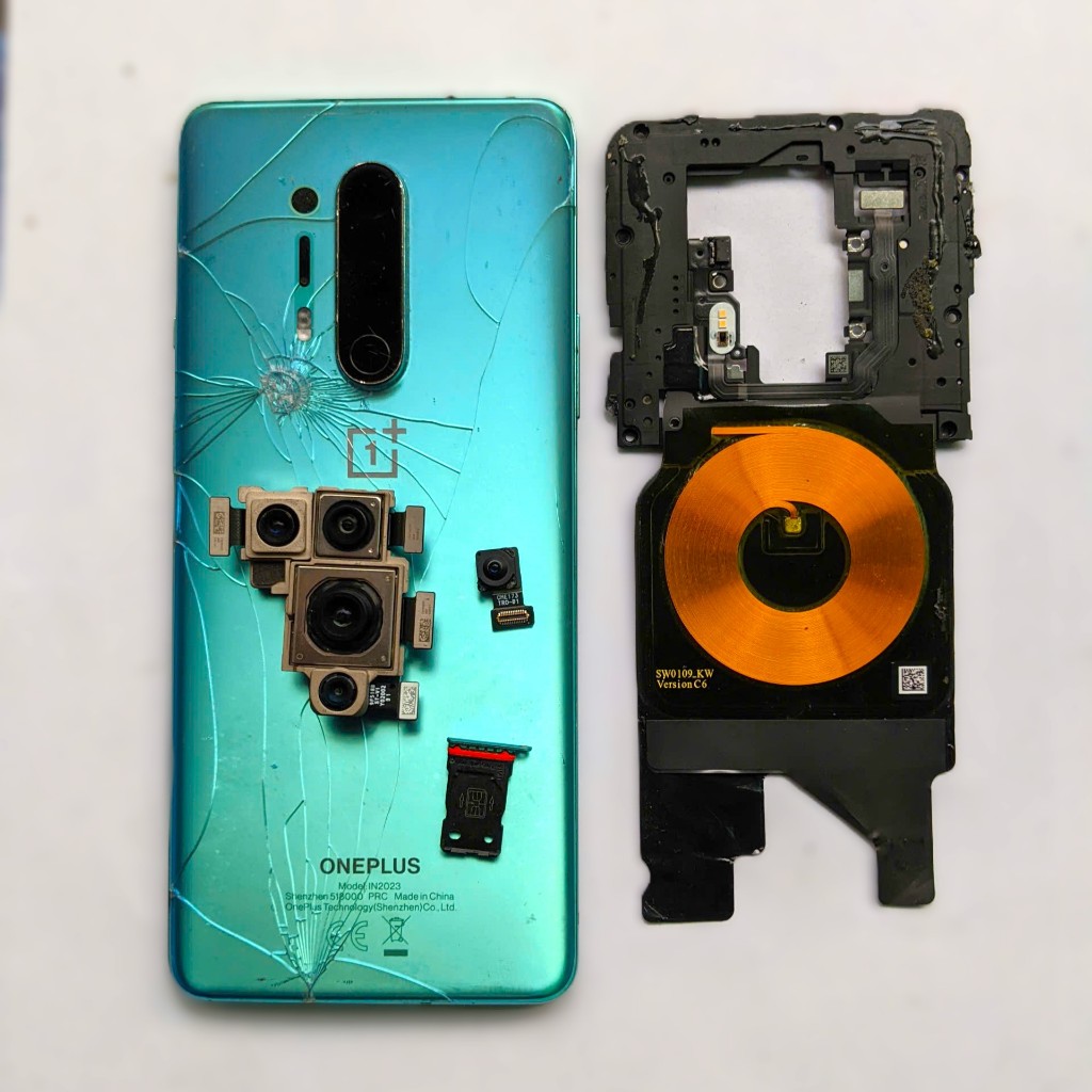 Linh kiện thay thế cho One Plus 8 Pro cũ tháo máy - Camera / Khay sim / Nắp main One plus 8 Pro