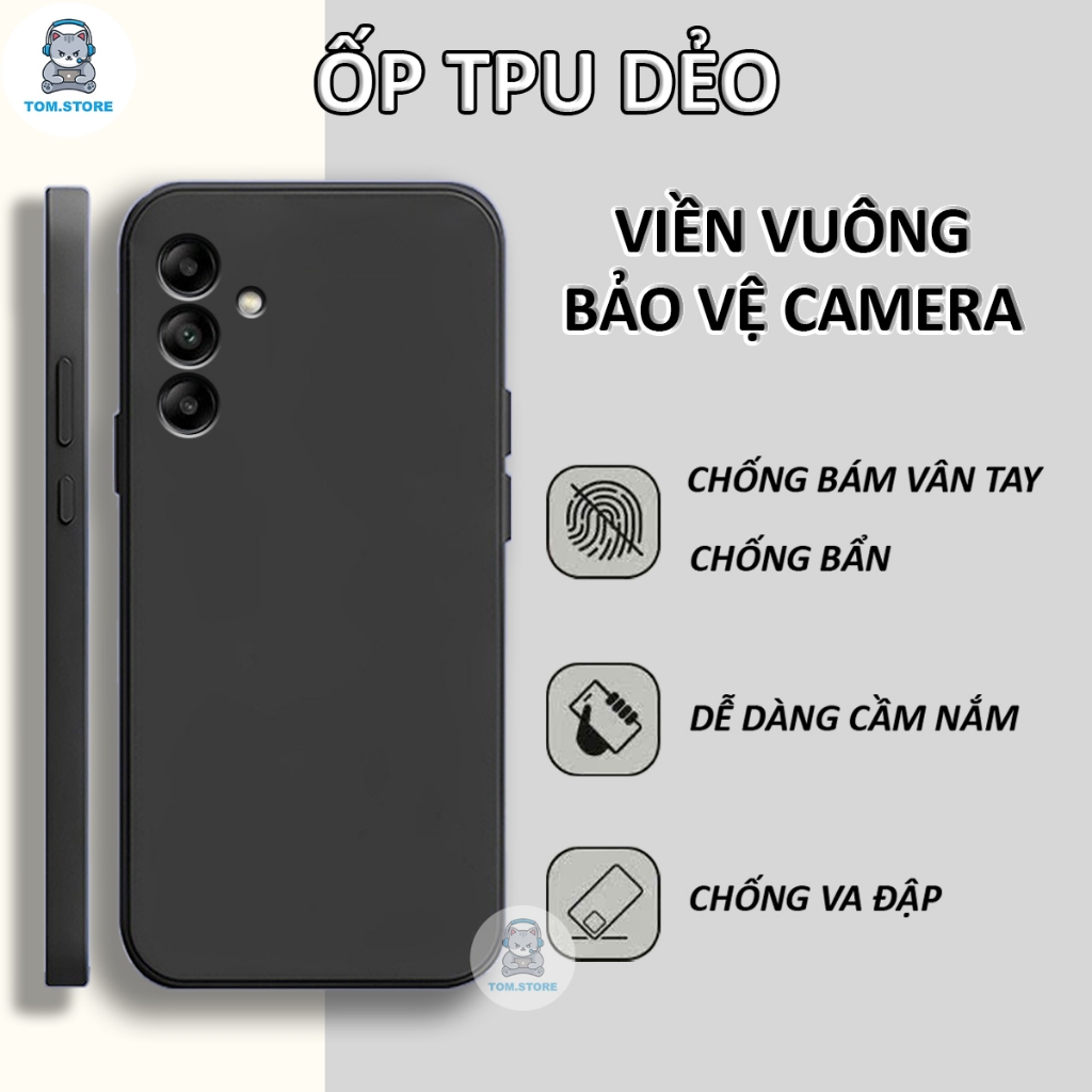 Ốp lưng Samsung A24 / A25 5G / A26 5G / A27 5G cạnh viền vuông bảo vệ camera