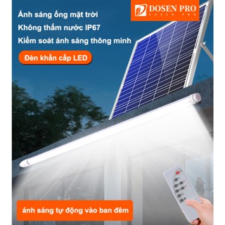 Dosen Pro chống thấm nước Đèn năng lượng mặt trời hắt tường LED , Khu vườn trong sân trang trí 100W-1000W đèn tường