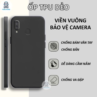 Ốp Samsung A20 / A30 / M20 / M30 cạnh viền vuông bảo vệ camera