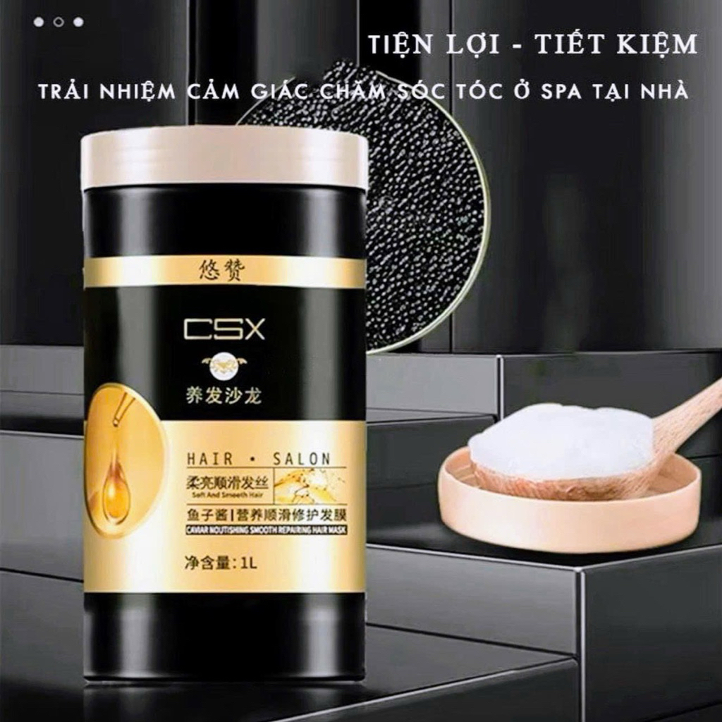 CSX Kem Xả Ủ Tóc CSX 1000ml Dưỡng Tóc Mềm Mượt Giảm Xơ Rối Và Giảm Gãy Rụng Cho Nữ Women