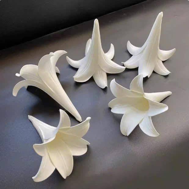 COMBO 20 HOA LILY CAO SU TRẮNG DECOR TIỆC CƯỚI WEDDING EVENTS