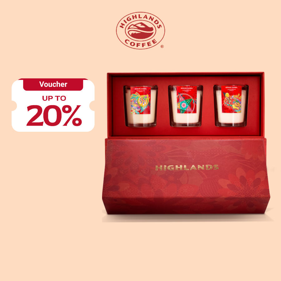 Nến Thơm Tinh Hoa Highlands Coffee