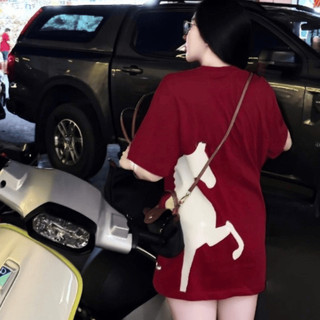 Áo Thun Ngựa 2 Mặt Nam Unisex Dày Dặn Không Xù Full Tag Mác Thoáng Mát [Ảnh Thật] 2026