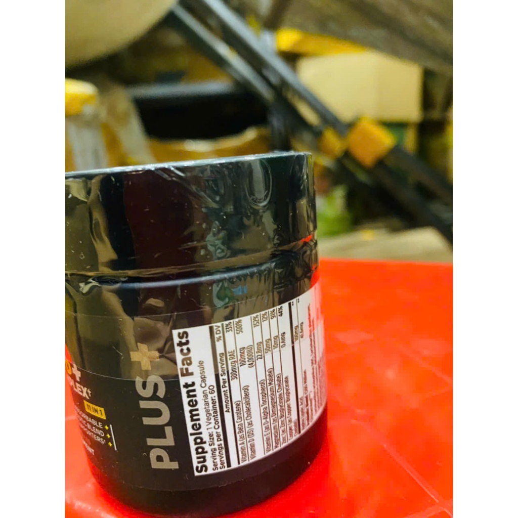 Livingood Daily Vitamin D3 K2 4000 IU Supplement 9-in-1 Dietary Supplement fo.