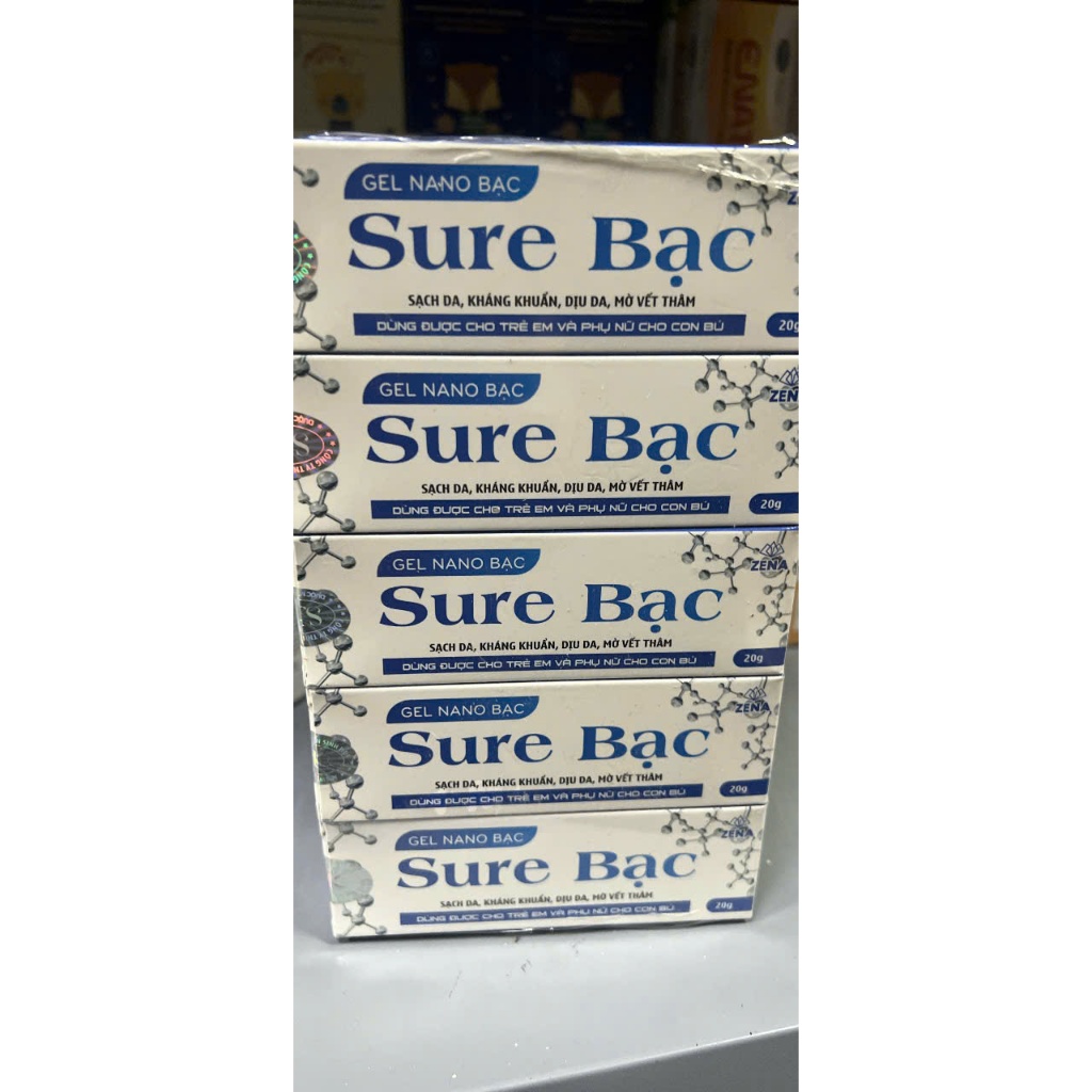 KEM LÀM SẠCH DA SURE BẠC 20G