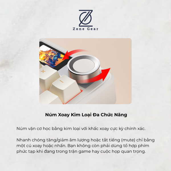 Bàn phím cơ Aula F108 Pro - Bàn phím không dây Fullsize, Led RGB, 3 mode kết nối, Màn hình TFT, Núm xoay chỉnh âm lượng | BigBuy360 - bigbuy360.vn