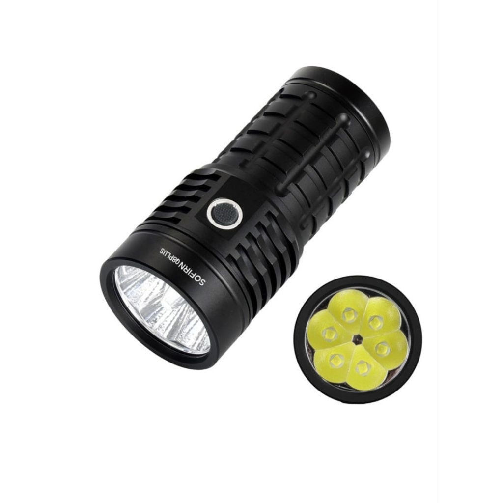 Sofirn Q8 plus - Đèn Pin led Siêu Mạnh 16000lm  21700